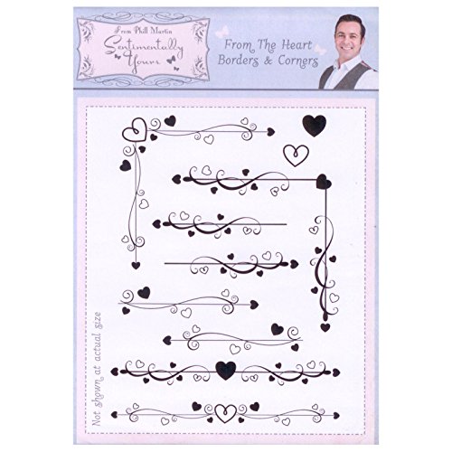 Phill Martin from the Heart A5 Clear stamp set