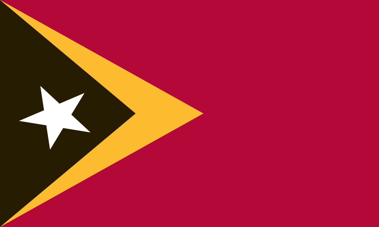 Drapeau Timor Oriental nylon Valley Forge pavillon de commémoration