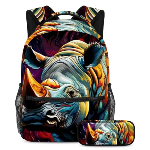 Cartables grande capacité Rhino Colors 332 imperméables et robustes