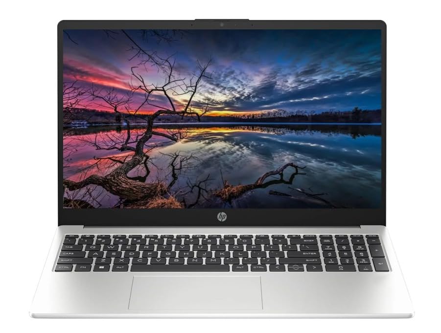Image of HP Business Laptop (2026) AMD Ryzen 5 7535U 8GB DDR5 RAM, 512GB SSD, AMD Radeon Graphics, Windows 11 Pro, 15.6 inch HD Display, Thin & Light, Turbo Silver, 1.45 kg