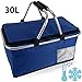 Produktbild Maufy 30L Einkaufskorb Tasche Faltbare Thermokorb Kühltasche Outdoor Picknick Isolierte Tasche
