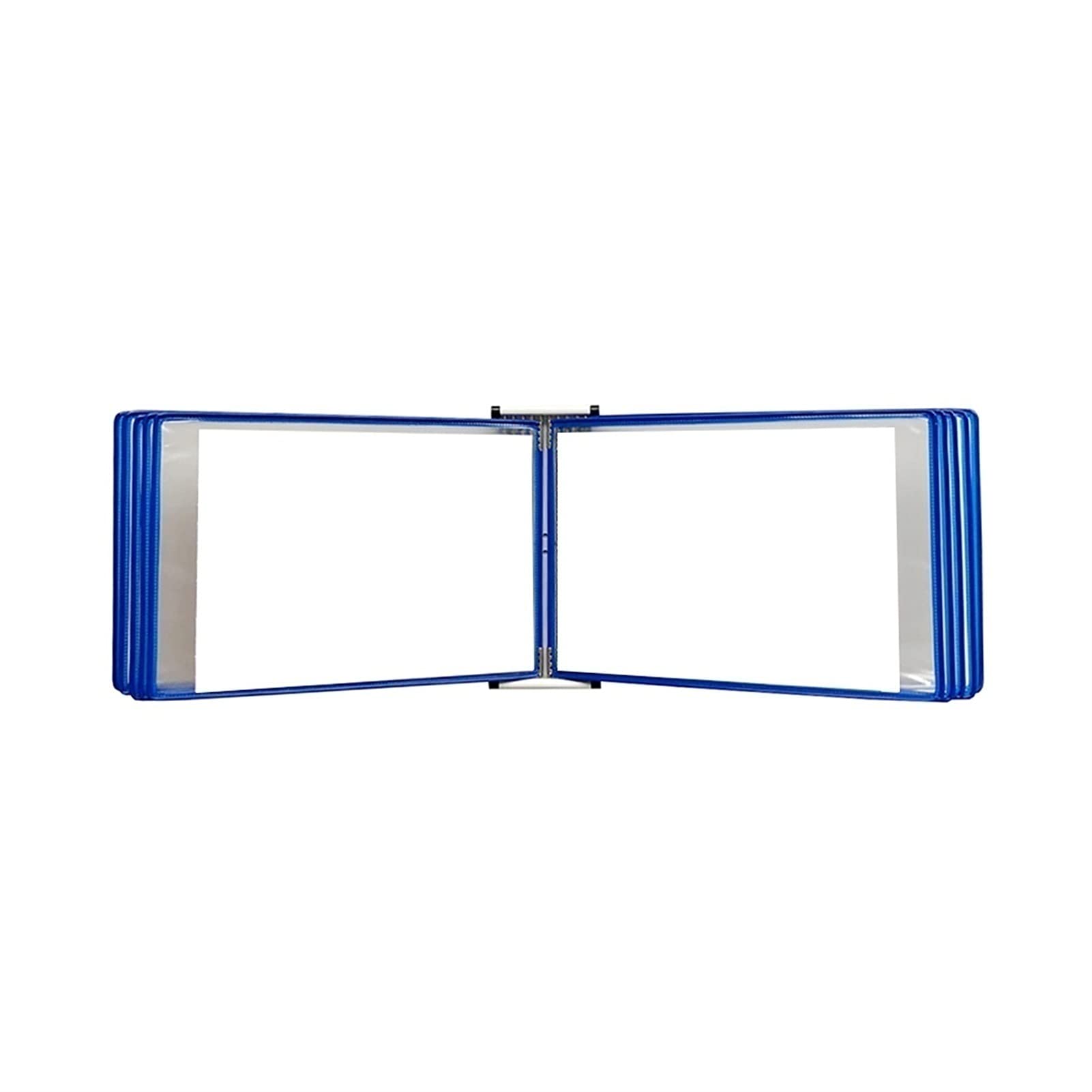 ZXFfhDHJH display folder， A4, Wall Mounted Display File Holder(Blu)