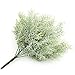 Factory Direct Craft Vinyl Flocked Green Juniper Bushes for Decor - 2 Bushes