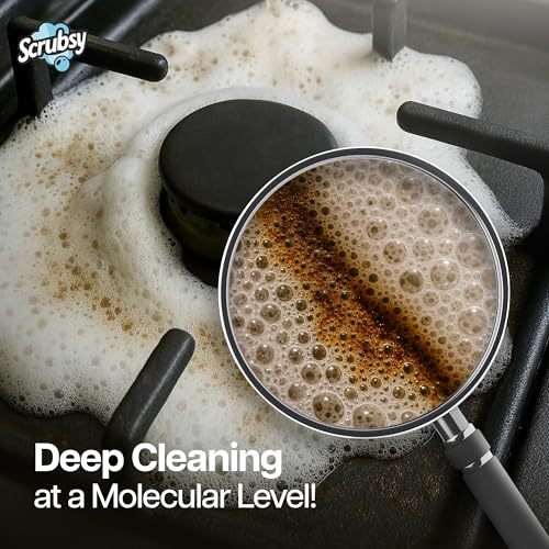 Image of Foam Kitchen Cleaning Spray - Kitchen Surface and Chimney Cleaner - Gas Stove Cleaner Liquid Spray - All Purpose Grease, Slab Tough Degreaser, Pack of 1