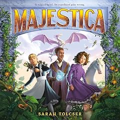 Majestica Audiolibro Por Sarah Tolcser arte de portada