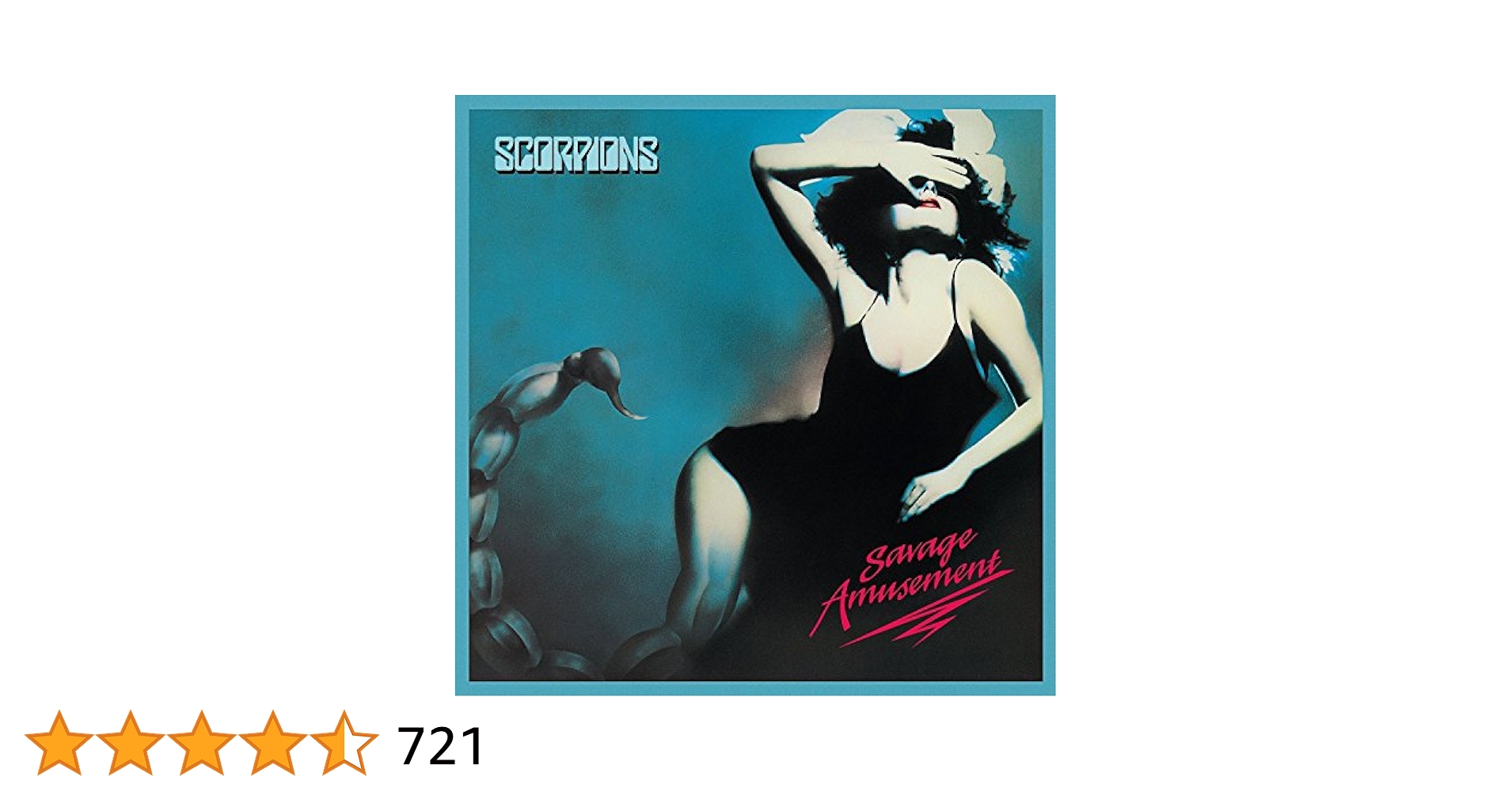 【稀少・廃盤】スコーピオンズ SAVAGE AMUSEMENT 記念盤 Amazon.co.jp: Savage Amusement: ミュージック