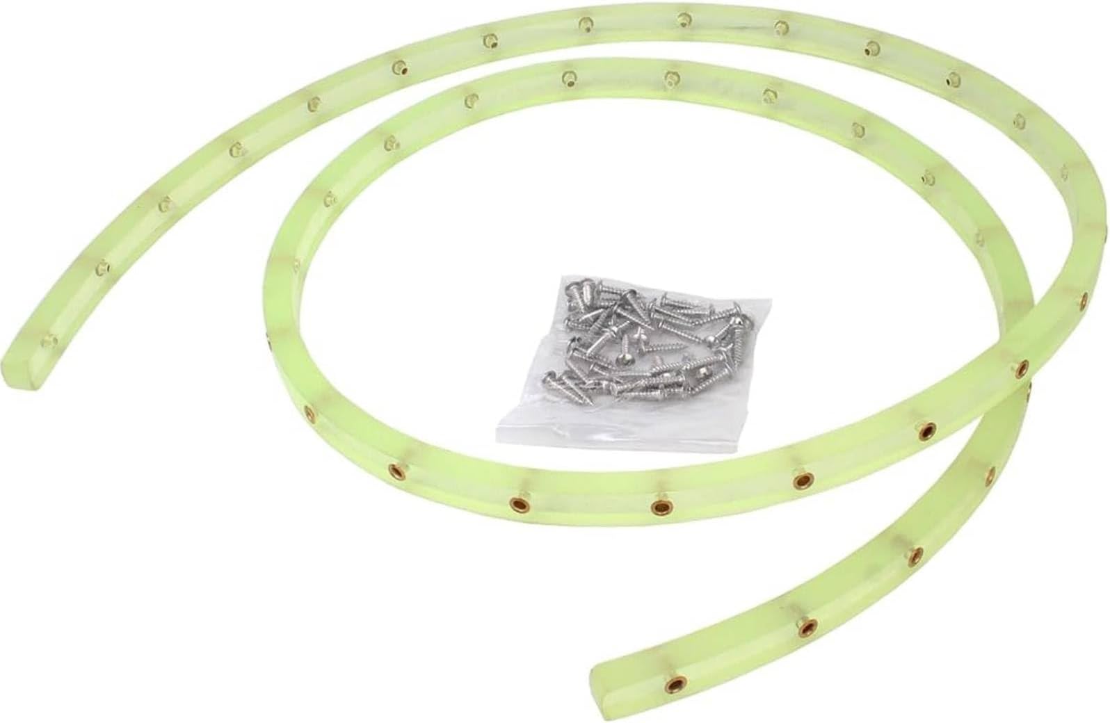 - 78inch Flexible Curve Template, Router Template Woodworking Profiling Strip, Professional Contour Flexible Curve Tool Ideal for Wood Curve Pattern Making Tools (Green)
