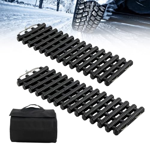 TANGZON 2 Pack Recovery Traction Boards, Tyre Tracks for Car SUV...