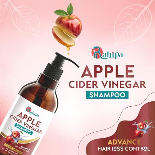 Image of Apple Shampoo with Black Seed Oil Extract, Black Seed Oil & Pro-Vitamin B5 | Controls Hair fall | Helps Strengthen Hair | For Men & Women (Pack Of 2)