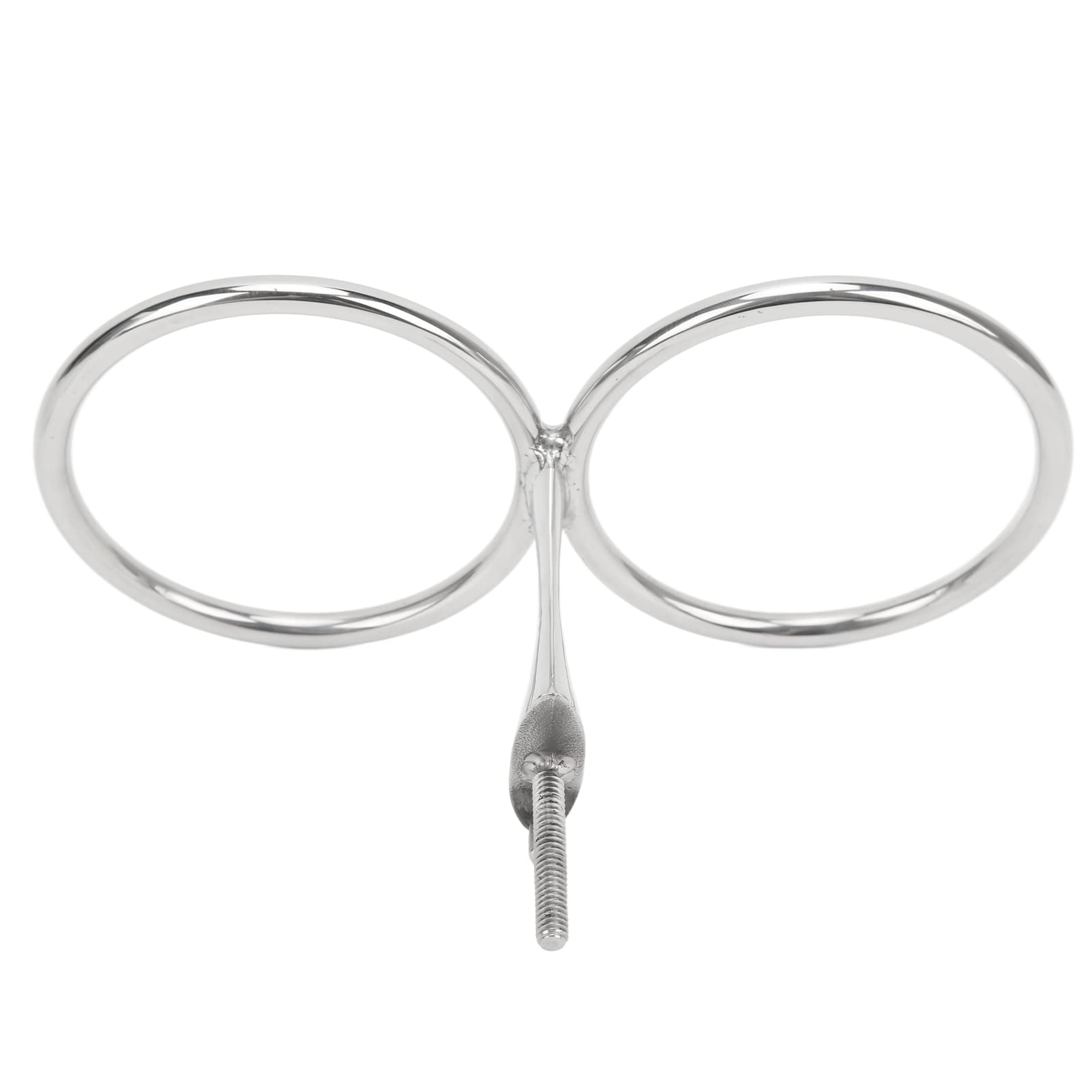 Double Ring Cup Drink Holder Stainless Steel Beverage Bottle Storage Rack for Marine Yachts Boats RV
