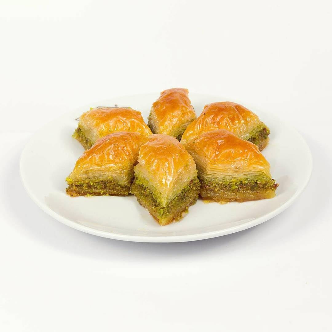 Gaziantep Koçak Baklava à la pistache turque 30 pièces, 1.00 kg (Lot de 1)