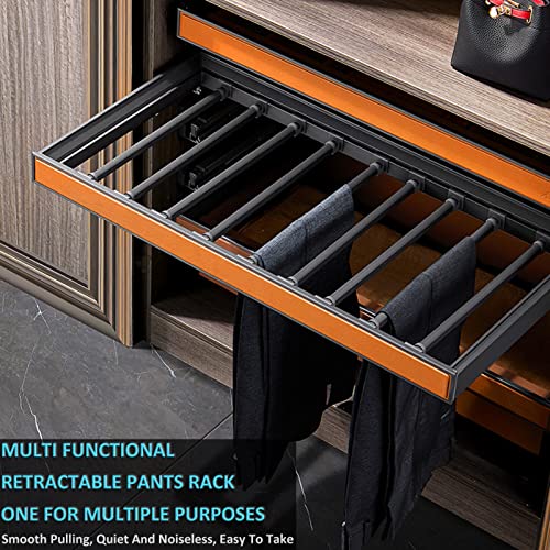 Perchero ajustable multifuncional para pantalones abrigos y armarios 3
