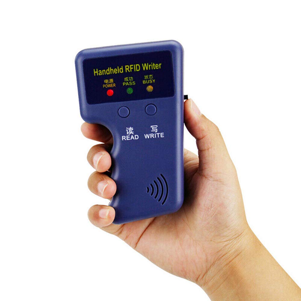 125KHz Handheld RFID ID Card Copier/Reader/Writer Card with 12pcs RFID Key Card Token Tags Programmer - Image 4