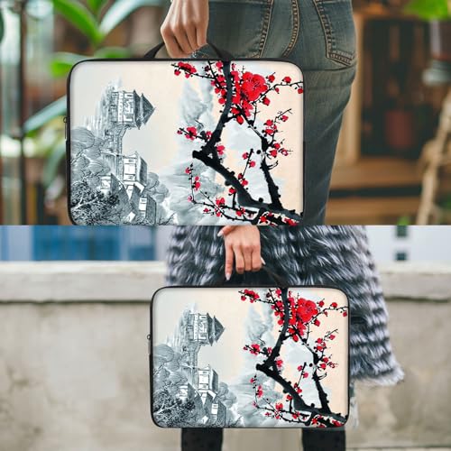 Funda para laptop 17 pulgadas con asa y protección miniatura 7