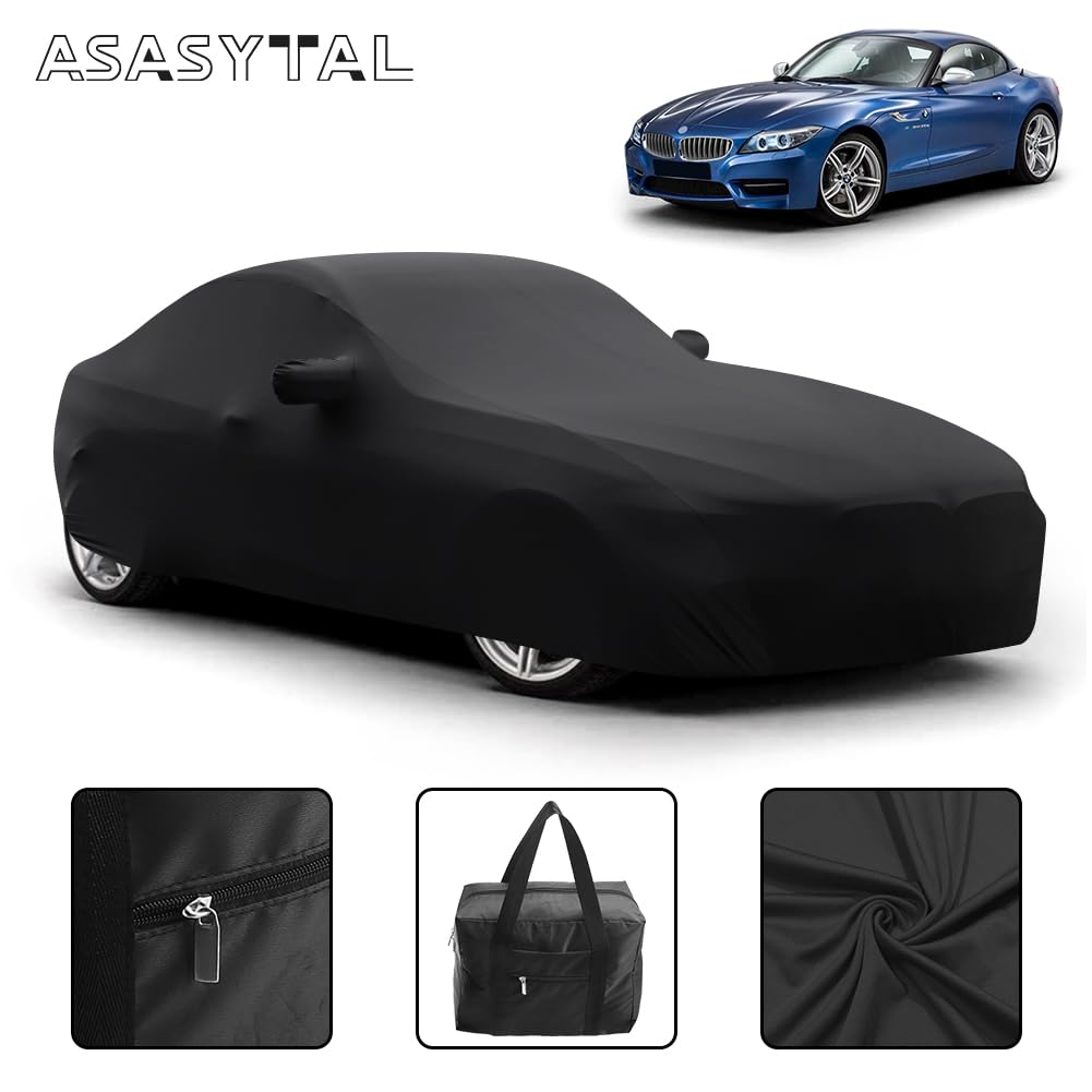 Funda de coche deportivo para interiores, protección completa, compatible con BMW Z4/Z4M E85 E86 E89 G29 tela elástica de terciopelo suave, a prueba de polvo, transpirable, antiarrugas, para