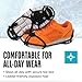 Due North Everyday Pro Traction Aids for Running and Walking on Ice and Snow - Ice Cleat Winter Spikes for Men & Women