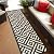 GENIMO Outdoor Rug 2.5'x8' Waterproof, Reversible Camping Mat, Plastic Straw Rugs for Patio, RV, Camper, Balcony, Backyard, Picnic, Deck (Black & Beige)