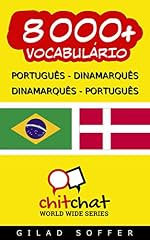 Capa de 8000+ Português - Dinamarquês Dinamarquês - Português Vocabulário (Bate-papo Mundial)