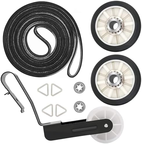 Amazon.com: DPD 4392065 Dryer Repair Roller Kit 341241 Drum Belt  