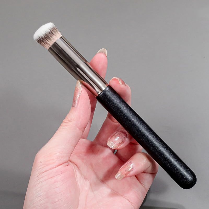 Concealer Brush, Concealer Brush Under Eye, Angled Contour Brush, for Concealing Blending Setting Buffing with Powder Contour Brush Cosmetics Small Makeup 270