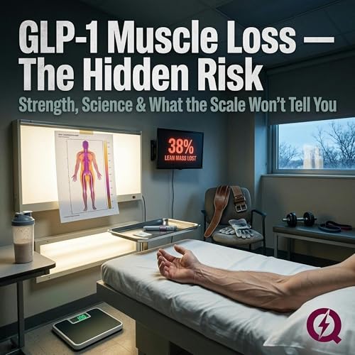 GLP-1 Muscle Loss &mdash; The Hidden Risk - Your Survival Guide for Protecting Muscle on Ozempic Titelbild