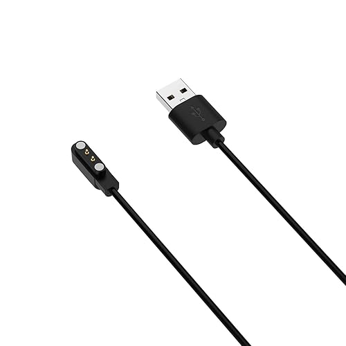 Miniatura 3 de Cable de carga USB para reloj inteligente compatible con Letsfit ID205L / ID205S / EW1 / 1W1 para reloj inteligente Vigorun ID216 / ID205S