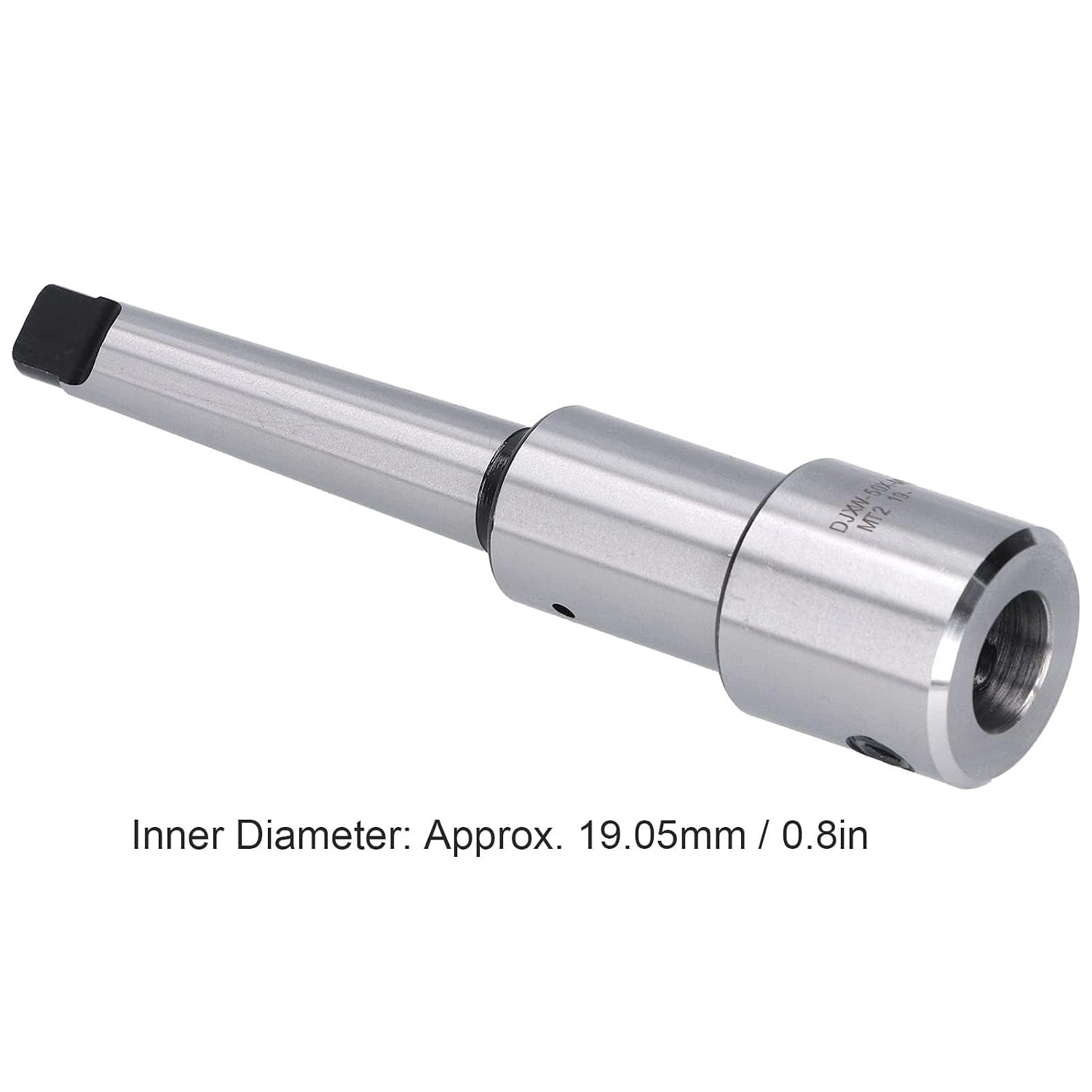 Magnetic Drill Annular Cutter Arbor MTR8, Morse Taper Arbor for Magnetic Drill, 19.05mm Inner Cooling Ring Arbor with Wrench for Radial Bench Vertical Drills and Lathe