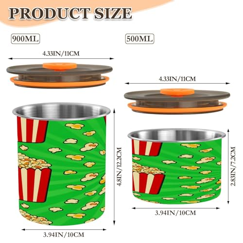 Envase hermético para café de acero inoxidable 30oz miniatura 2