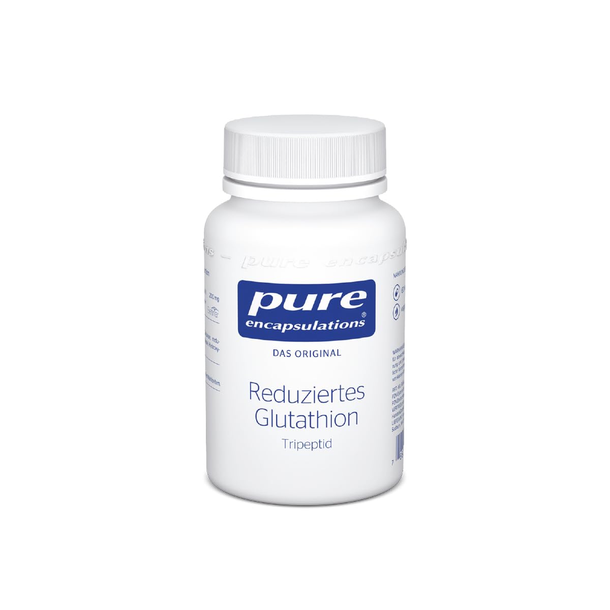 Pure Encapsulations - Reduziertes Glutathion - Nahrungsergänzungsmittel mit Aminosäuren - 60 vegane Kapseln