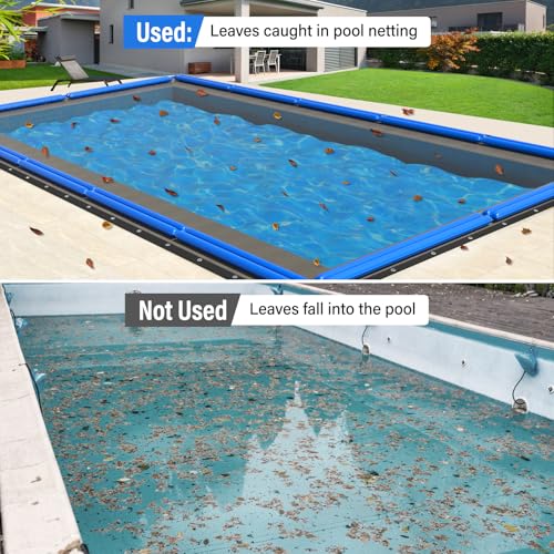 Red rectangular para hojas de piscina 16x32 pies miniatura 6