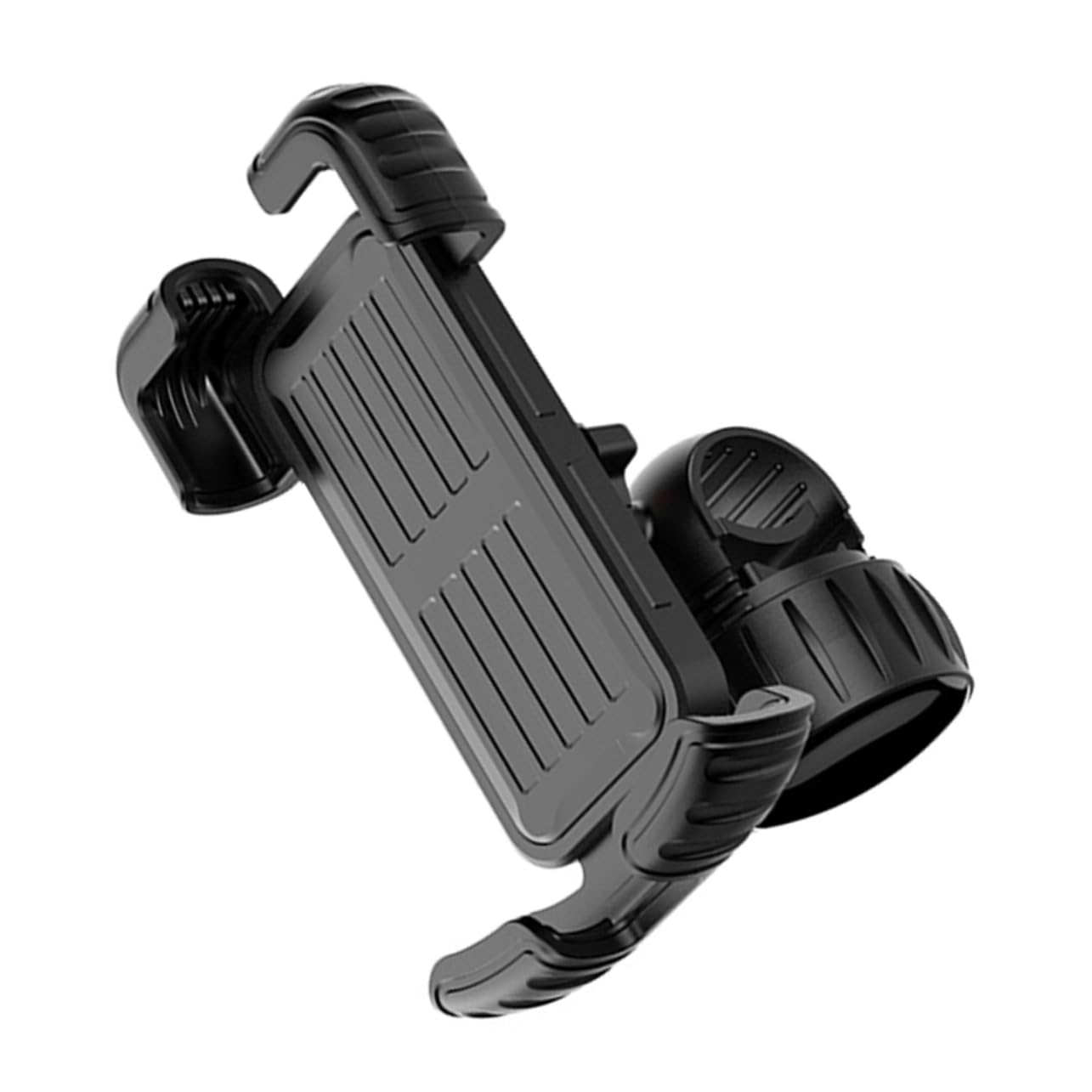 Angoily 4piezas Soporte De Teléfono Móvil para Bicicleta y Scooter Antideslizante y Resistente Vibraciones Montaje Manillar Compatible Smartphones Instalación