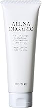 Allna Organic Cleansing Gel, Additive Free, For Clogged Pores and Blackheads, Makeup Remover, 4.6 oz (130 g)
