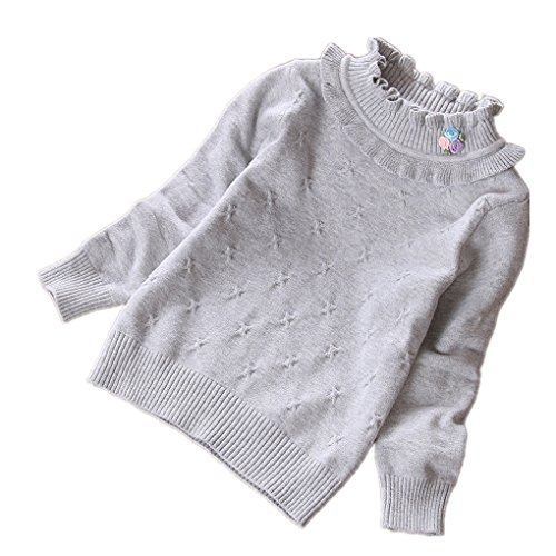 Girls' Sweaters Cotton Pullovers Kid's Cotton Sweater