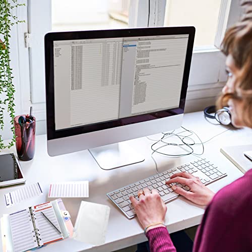 Raccoglitore Anelli A6, Money Binder Organizer