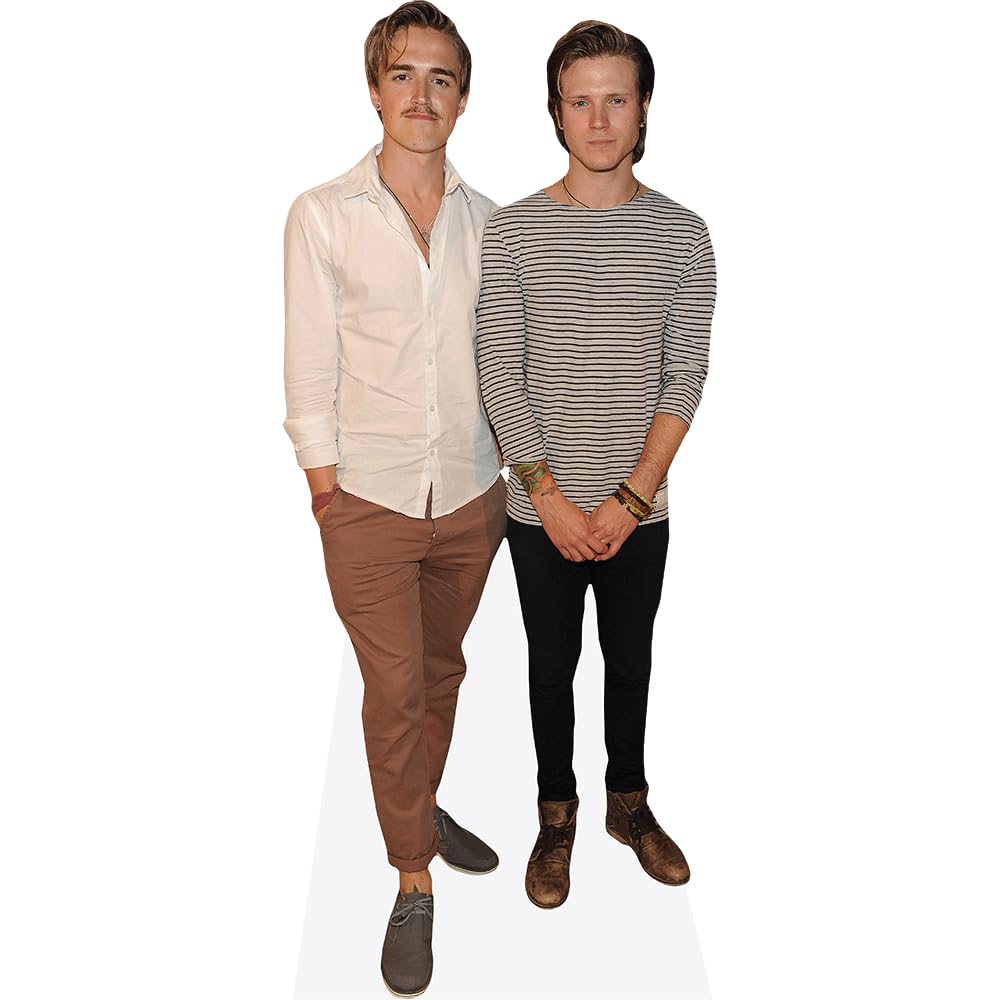 Celebrity Cutouts Lifelike Tom Fletcher And Dougie Poynter (Duo) Mini Celebrity Cutout