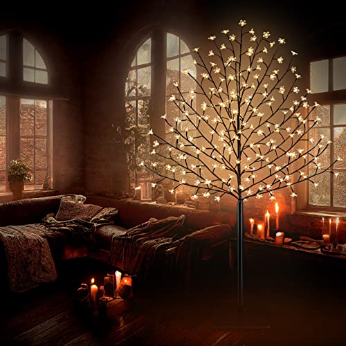 Monzana Albero Luminoso 2 pz Alberi Fiori Ciliegio...