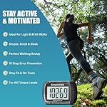 Simple Pedometer for Walking, Step Counter with Large Display, for Women Men Kids Seniors - Image 5
