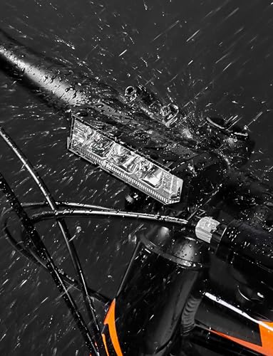 JJQ Super Bright Bike Headlamp for Night Riding,USB Rechargeable Bike Light,5 Modes,Upgrade Waterproof Bike Headlamp for Riding Road Mountain,Daytime Running Light