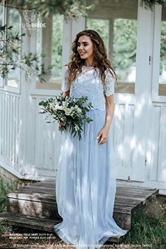 dusty blue dress amazon