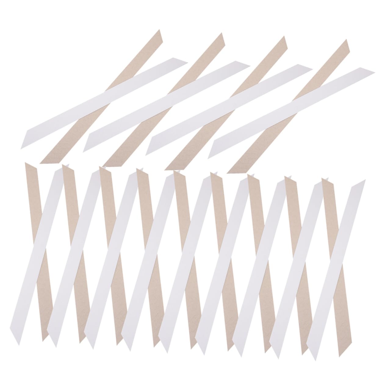 BESPORTBLE Collar for Men 200pcs Paper Shirt Collar Stays for Dress Shirts Support