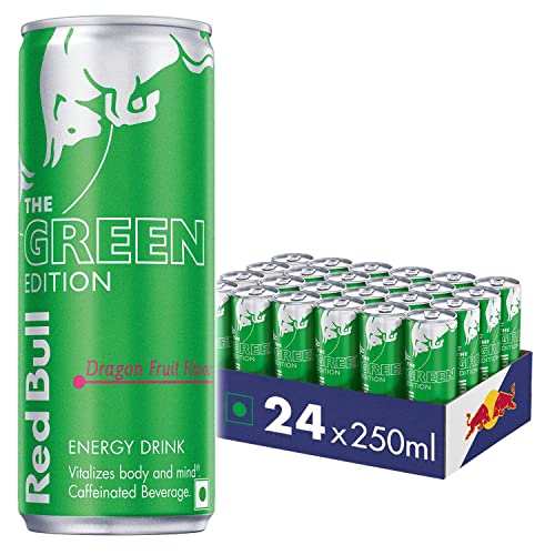 Image of Red Bull Energy Drink, The Green Edition, 250 ml (24 Pack)