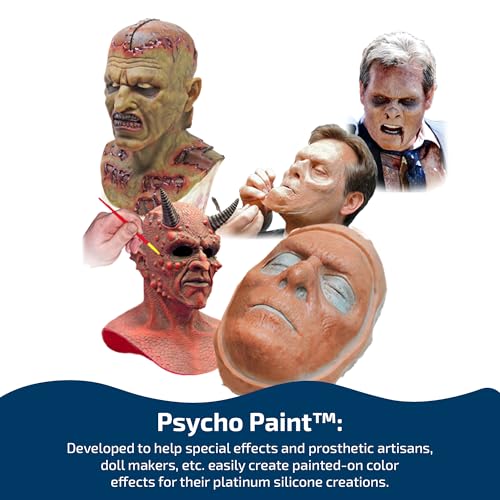 Smooth-On Psycho Paint™ Platinum Silicone Paint Base, 8-Ounce Kit - Image 5