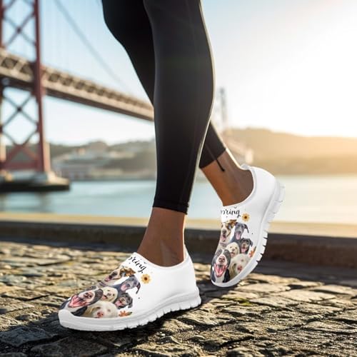 Image of Jeiento Cute Dog Women's Casual Slip On Shoes Loafers Sneakers for Women