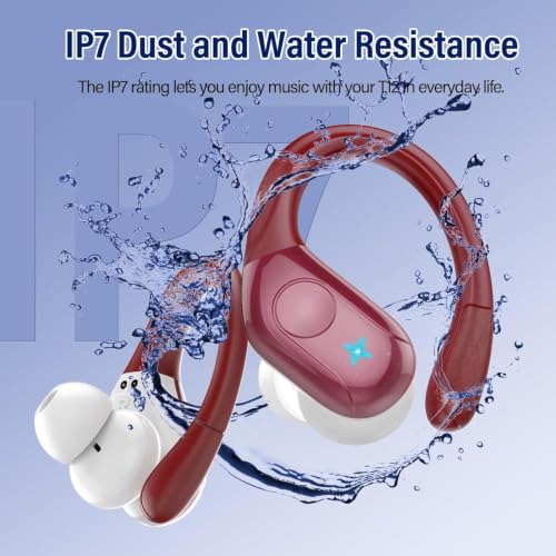 Image of Ltinist Bluetooth 5.4 Headphones, 75H Sports Wireless Earbuds Bass Stereo