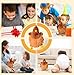 DvBCNMe Huhn Kuscheltier, 22 cm Weiche Plush Kuscheltier Huhn, Simulation Tier HüHnchen Haustiere, Realistische Wilde HüHnchen Plush Spielzeug, Spiele FüR Jungen Und MäDchen Und Ostergeschenke