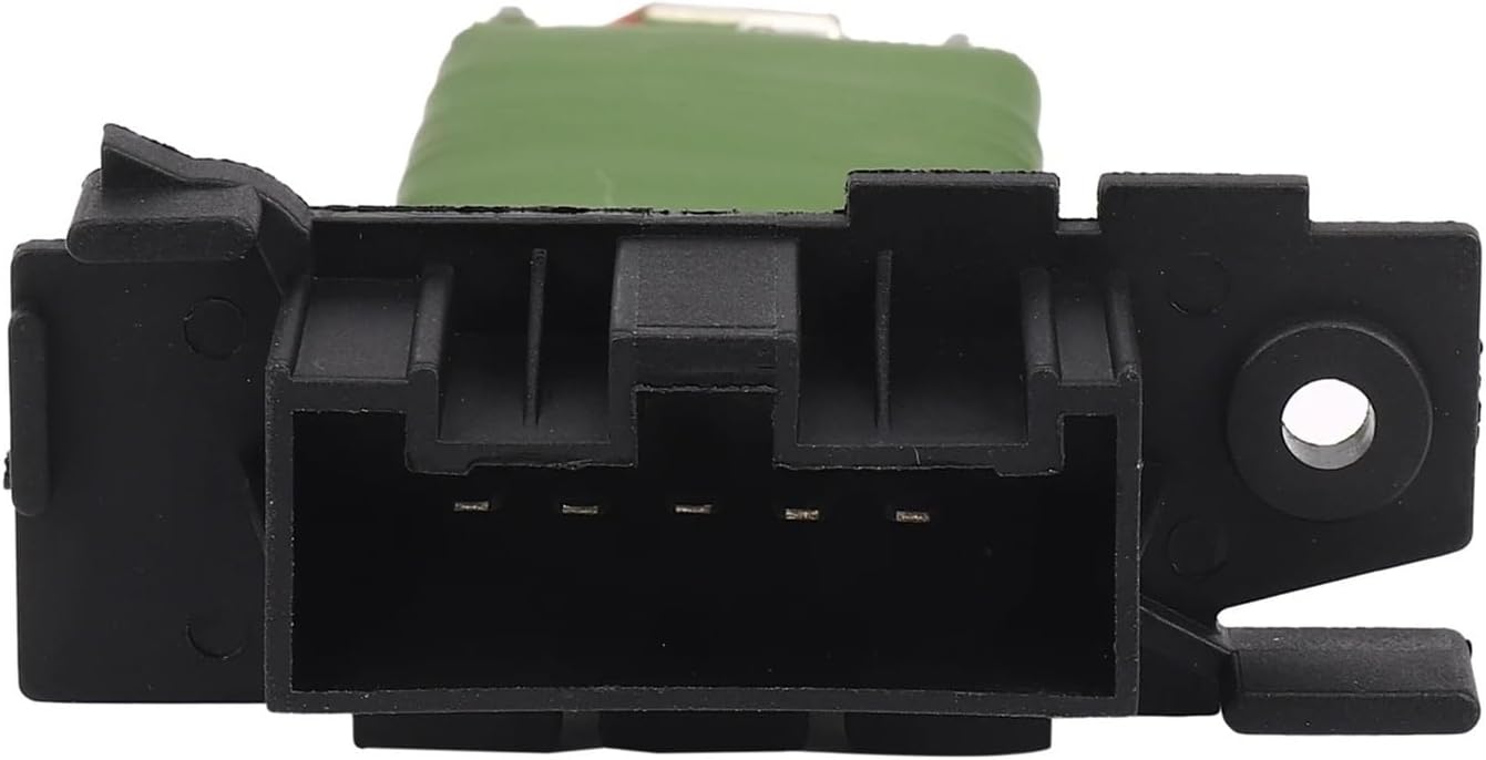 Car Heater Fan Resistor Heater Motor Blower Fan Resistor with Wiring RepPlug Harness Compatible with Vauxhall Corsa 13248240 77364061