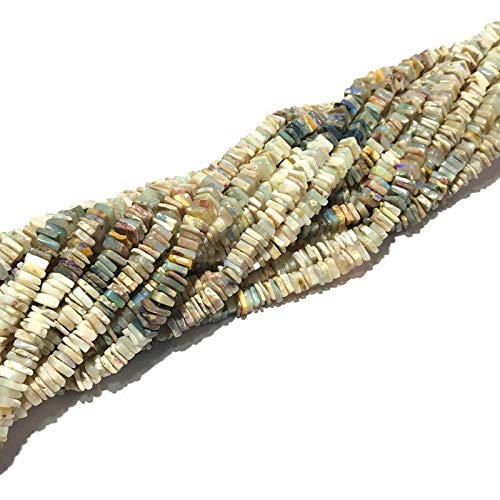 Perles opale naturelle pour remplacer les composants synthétiques par des gemmes AAA