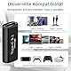 Mcbazel 2 Stück USB C 3.1 Kupplung, USB C Verbinder, Buchse auf Buchse Adapter, Type C OTG Adapter, Unterstützung 4K Video & Audio, Fast Charger, 10Gbps Daten