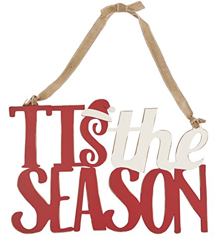 Mud Pie 4265167 Tis The Season Door Hanger
