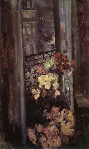 Peinture à l'huile Balcony 1908 xBernardo Strozzi habillez vos grands murs vides avec art